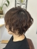 軽やかに揺れる大人デザインショート「とれかけパーマを活かす、無造作大人ショート」