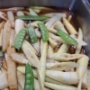 姫竹の土佐煮・日替わり弁当・大学芋・煮込みハンバーグ
