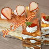 ケーキ屋の作るもっちりクレープ🔔ぜひ一度、お楽しみください☘️「ミルクレープ🍓お見逃しなく💐C=C=＼(;・_・)／」