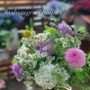 34Garden Flower school 〜💜hydrangea bouquet💜〜