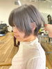 「赤みを抑えて透明感カラーへ」