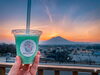 夕焼けを望む絶景と一杯⭐「渋民・道の駅たみっとのBON JEWELで爽やかスムージー」