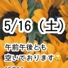 【5/16ご新規さま限定】全メニュー3,300円デーのお知らせ