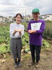 何時もZIP！ポーズで記念撮影☺️「☆カラフル野菜の小山農園『ZIP!』、無事にオンエア📺☆」