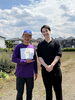 2度目のご来園となりました澁谷善ヘイゼルアナ🎤「☆カラフル野菜の小山農園『DayDay.』無事にオンエア📺☆」
