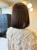 個室でゆったり、極上ヘアケア体験「ベージュカラーで、柔らかく透明感のある印象に✨」