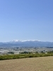 5月16日蕎麦の発芽「雄国山麓・恋人坂で出会う、蕎麦畑と雪山のパノラマ」