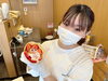 手作り！旬のいちごとホイップ「看板娘がご紹介！書道教室紅コラボ限定クレープ」