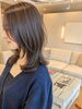 洗練された大人女性へ艶髪へ導く「グレージュカラー × ハッシュカット🩶🤍」