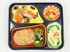 今治の高齢者向け宅配弁当。昼食は和風ハンバーグ。「5/18(月)の昼食は「和風ハンバーグ」」