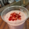 季節スムージーのいちごスムージー🍓