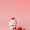 初夏のおやつにぴったり お豆富いちごミルク🍓🥛