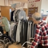 施設内でお洋服選びを楽しみました
