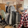施設内でお洋服選びを楽しみました