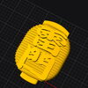 3DCADで3Dモデルの制作を代行します。製作したデータは3Dプリンターで出力できます！🏭金属工芸品等の加工請負🏭[付加価値の高いラバーキャスト鋳造・レーザー彫刻・金属加工・キーホルダー・ノベルティー・プレゼント・贈答品]