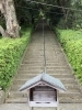 185段の粟島神社の階段「ダイエット速歩❣️粟島神社の階段を3往復しました」