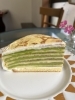 抹茶のミルクレープ「東京にて販売のお知らせです！」