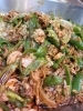回鍋肉「南樽市場特売日！海老天100円＆中華フェア開催」