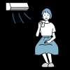 最近の気温変化でエアコン使用しませんでしたか？