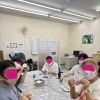 作業の合間に折り紙体験(^^♪🎨