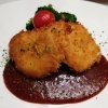 鶏むね肉のカツレツ♪マスタードデミグラスソースのお肉ランチ