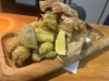ムール貝をスナック感覚でワインのお供に🥂「活ムールと野菜♪香り豊かなフリットできました！」