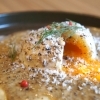 NEW!!『半熟卵とマッシュルームソースのポテトクリーム🍄』