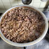 千屋牛のすじ煮込み「千屋牛のすじ煮込みを仕込みました。」