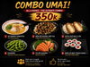 コスパ最強！6品シェアコンボ！「ボリューム満点！全6品の「COMBO UMAI！」スタートしました♪」