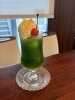 鮮やかな色合いに心ときめく「5月限定・ゆず抹茶クリームソーダできました」