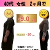 40代女性が2ヶ月で−9kg！笑顔が増えたダイエットの変化【諏訪市　パーソナルピラティススタジオ】