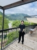 ゲームに負けて悲しみの顔🤣「福岡からのお客様【寝覚の床　絶景展望台　一人旅】」
