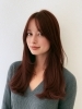 透明感のある大人女性カラー「赤系カラーは落ちやすい？【志木美容室/志木美容院】」