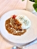 じっくり煮込んだコク旨カレー「南葛西・フラワーガーデンそばのcafeBanBan 今週の週替わりランチは牛すじカレー【葛西カフェ】」