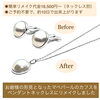 形見のカフスが蘇るエレガントなペンダントネックレスにリメイク「お爺様の形見となった、マベパール・カフスをペンダントネックレス２本にリメイクしました✨」