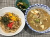 「本日のAランチは　とり飯&根菜サバ缶のあら汁」