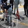 『耐震性貯水槽および仮設給水栓による応急給水訓練（浦安市）』