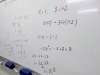 中２の数学ですね「今日の白板」