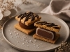 もちもち甘じょっぱ感スイーツ「新作・塩チョコサブレサンド登場！チョコガナッシュ×求肥のおもちの贅沢ひとくちスイーツ　大切な日に！大切な人に！手土産をお考えの方は、洋菓子・和菓子・焼き菓子・生菓子など！何でも揃う四国中央にある松声堂川之江屋へ」