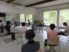 エレクトーンの生演奏で歌いました。「清水区のレンタルスタジオK&Sです。明るく風通しの良いスタジオです。今日は午前午後と健康体操がありました。生徒さん募集をしています。ヨガなトランポクオーク・花架拳なども生徒さんを募集しています。新しくお教室を開きたい方も募集しています。中」