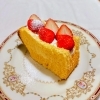 宮津産章姫いちごの生クリームシフォンできました