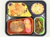 今治の高齢者向け宅配弁当。昼食はハンバーグデミグラスソース。「5/28(木)の昼食は「ハンバーグデミグラスソース」」