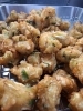 野菜揚げ「野菜揚げ・大学芋・れんこんごぼうサラダなど本日のおすすめ」