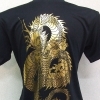 金・銀のメタリックTシャツ