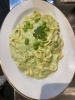「自家製フィットチーネの枝豆クリームチーズパスタのご紹介」