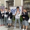 午前中からにぎわう店内で♪体験学習生と過ごす一日♡