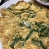 本日の日替わりランチはニラと玉子炒め定食です