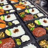 ハンバーグ弁当 魚フライと唐揚げ弁当です(^^)/