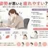 【姿勢が悪いと疲れやすくなる理由】
