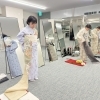 教室でのきものレッスン風景をご紹介します～中級さん袋帯～